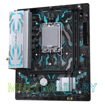 Материнская плата Maxsun B760M Gaming WIFI Gank картинка 2